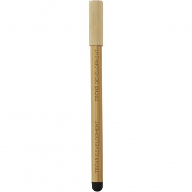 Logo trade promotional merchandise photo of: Mezuri bamboo inkless pen 