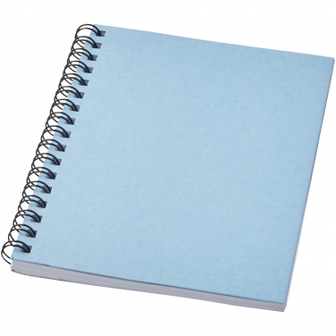 Logo trade advertising product photo of: Desk-Mate® A6 colour spiral notebook