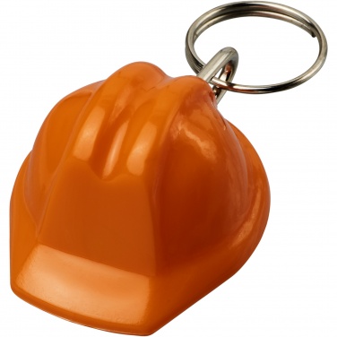 Logotrade advertising product picture of: Kolt hard hat-shaped recycled keychain