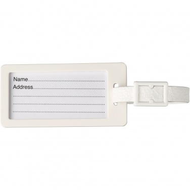 Logotrade promotional merchandise photo of: River recycled window luggage tag