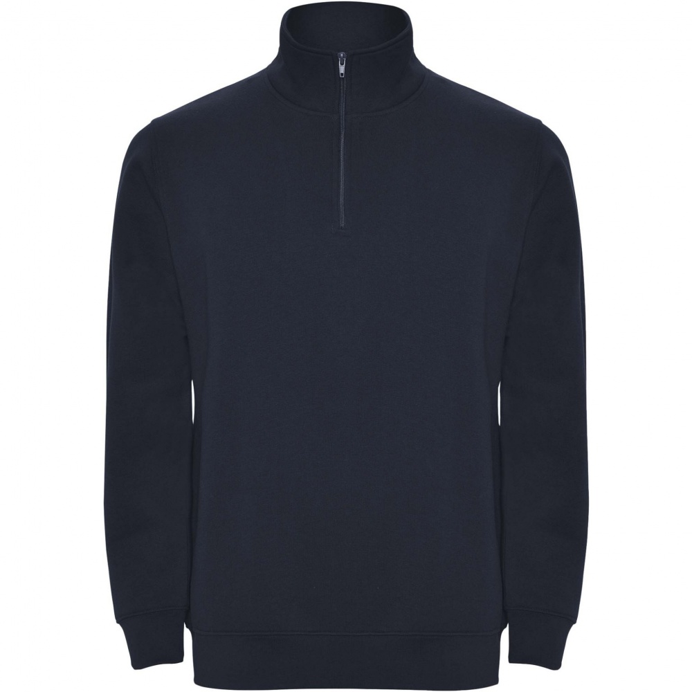 Logo trade corporate gifts picture of: Aneto quarter zip sweater