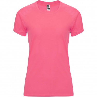 Logo trade promotional giveaways picture of: Bahrain short sleeve women's sports t-shirt