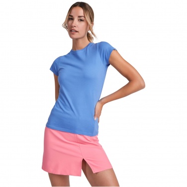 Logo trade promotional item photo of: Capri short sleeve women's t-shirt