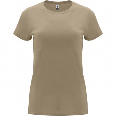 Logo trade promotional giveaways image of: Capri short sleeve women's t-shirt