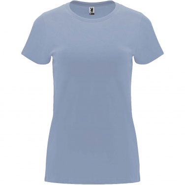 Logo trade business gift photo of: Capri short sleeve women's t-shirt