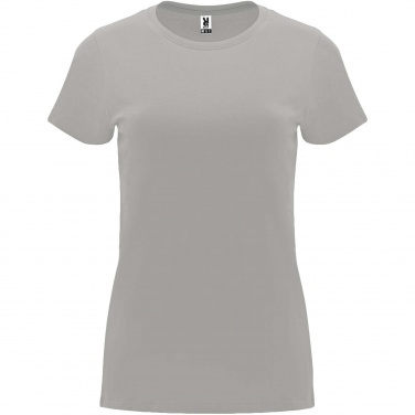Logo trade promotional giveaways image of: Capri short sleeve women's t-shirt