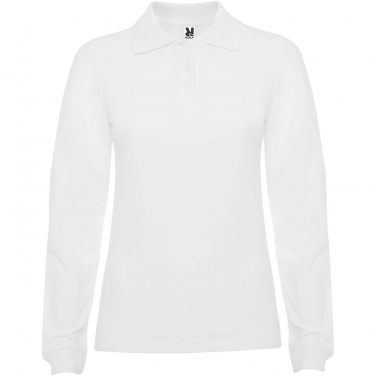 Logo trade promotional giveaways picture of: Estrella long sleeve women's polo