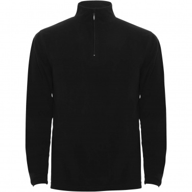 Logo trade promotional giveaways image of: Himalaya men's quarter zip fleece jacket