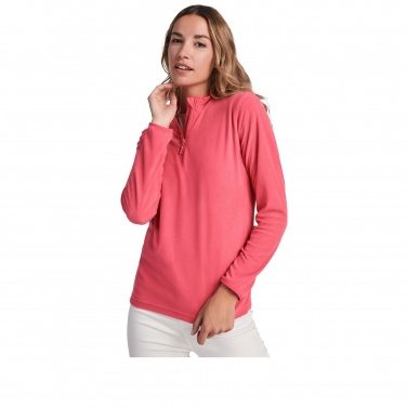 Logo trade promotional giveaway photo of: Himalaya women's quarter zip fleece jacket