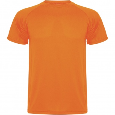 Logo trade advertising products image of: Montecarlo short sleeve kids sports t-shirt