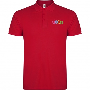 Logo trade promotional gifts picture of: Star short sleeve kids polo