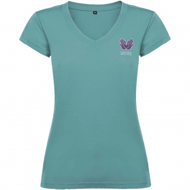 Logotrade corporate gift picture of: Victoria short sleeve women's v-neck t-shirt