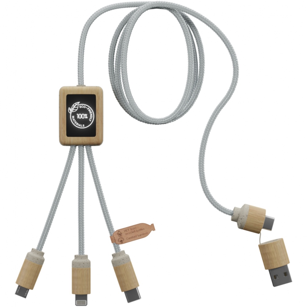 Logotrade corporate gifts photo of: SCX.design C49 5-in-1 charging cable