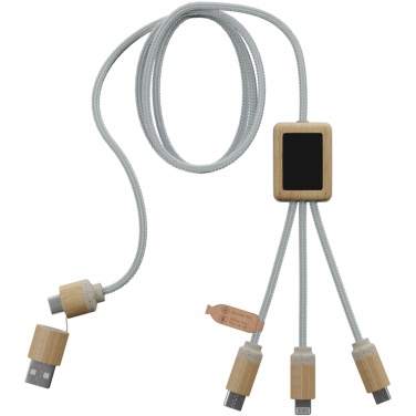 Logo trade promotional products picture of: SCX.design C49 5-in-1 charging cable