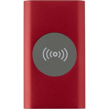 Logotrade advertising product image of: Juice 4000 mAh Type-C recycled aluminium wireless power bank 