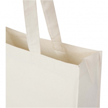 Logo trade corporate gifts picture of: Orissa 180 g/m² organic full gusset tote bag 14L