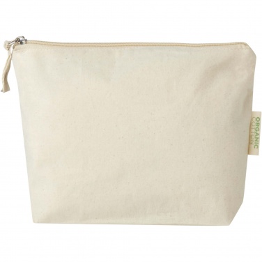 Logo trade advertising products image of: Orissa 180 g/m² organic toiletry bag 1L