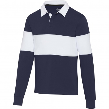 Logotrade advertising product image of: Clyde unisex organic rugby polo sweatshirt