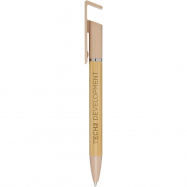 Logo trade corporate gifts image of: Delfina phone holder pen