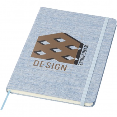Logo trade corporate gifts picture of: Ramona A5 cotton notebook