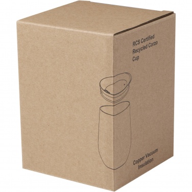 Logo trade advertising product photo of: Corzo 350 ml RCS certified recycled stainless steel copper vacuum insulated cup