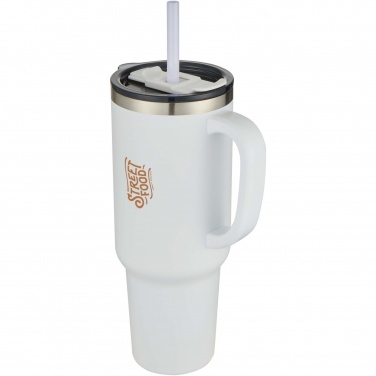 Logo trade promotional items image of: Sydney 1200 ml copper vacuum insulated tumbler with straw