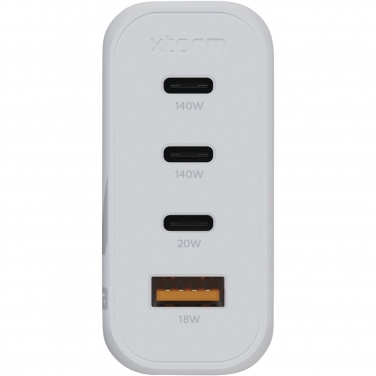 Logo trade business gift photo of: Xtorm XEC140 GaN² Ultra 140W wall charger