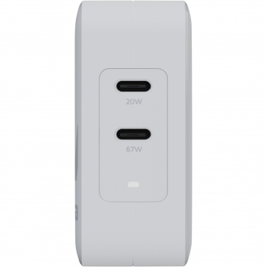 Logo trade advertising products picture of: Xtorm XVC2067 GaN Ultra 67W travel charger with 100W USB-C PD cable
