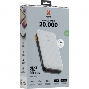 Logotrade promotional merchandise image of: Xtorm FS520 Fuel Series 20.000 mAh 35W power bank