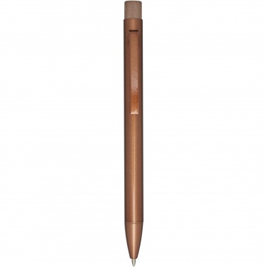 Logo trade advertising product photo of: Beatriz recycled brass ballpoint pen