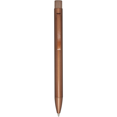Logo trade promotional merchandise image of: Beatriz recycled brass ballpoint pen