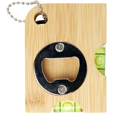 Logotrade corporate gifts photo of: Levo bamboo bottle opener with level 