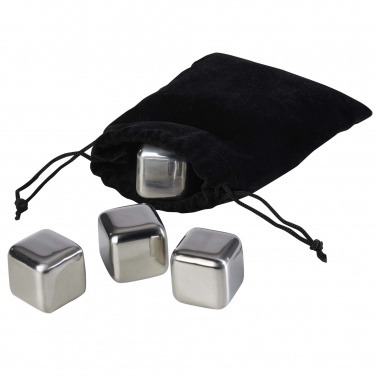 Logo trade corporate gift photo of: Froz stainless steel ice cubes set