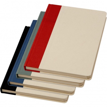 Logo trade business gifts image of: Liliana A5 sugar cane plastic hard cover notebook