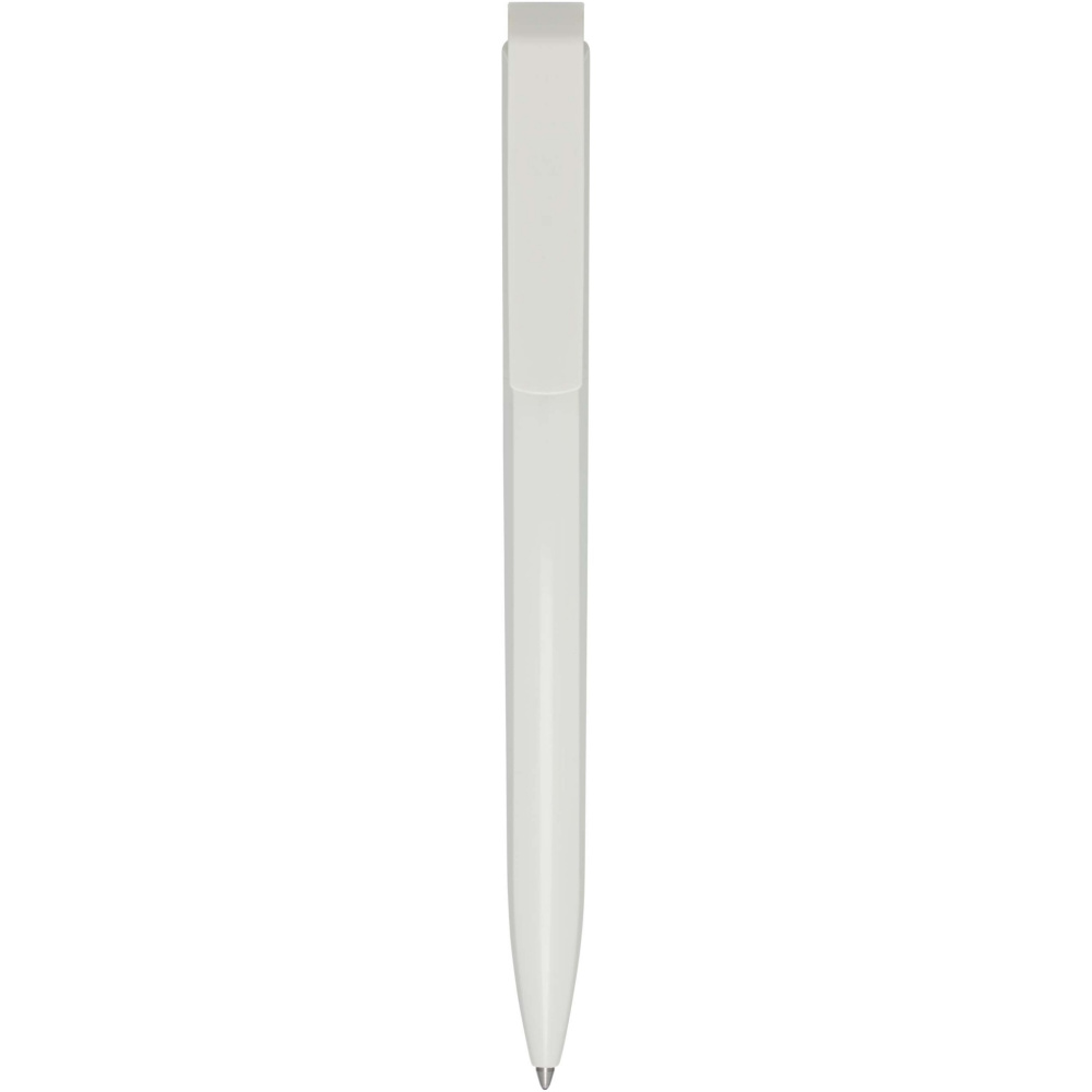 Logo trade promotional merchandise photo of: Lucia recycled plastic ballpoint pen