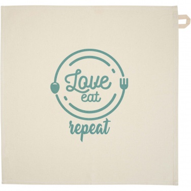 Logo trade promotional products image of: Alora 200 g/m² recycled cotton kitchen towel