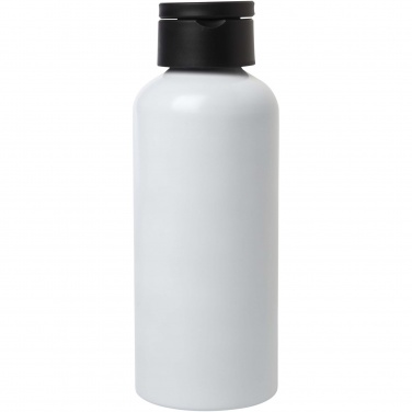 Logotrade promotional item picture of: Trinity 600 ml RCS certified recycled aluminium water bottle with RPET lid