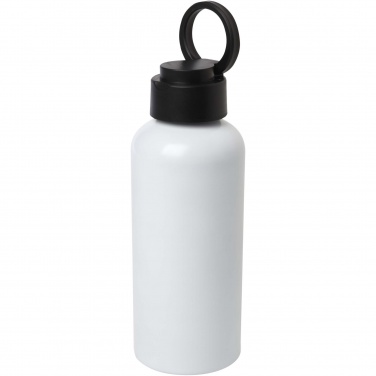 Logotrade business gifts photo of: Trinity 600 ml RCS certified recycled aluminium water bottle with RPET lid
