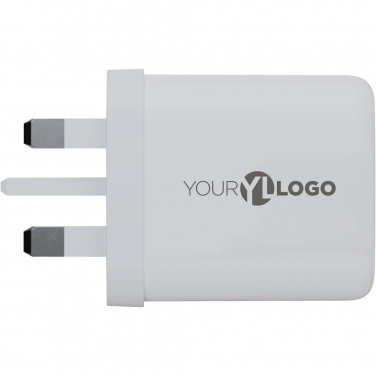 Logotrade promotional items photo of: Xtorm XEC067G GaN² Ultra 67W wall charger - UK plug