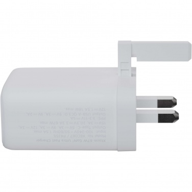 Logotrade advertising product image of: Xtorm XEC067G GaN² Ultra 67W wall charger - UK plug