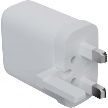 Logo trade promotional gifts picture of: Xtorm XEC067G GaN² Ultra 67W wall charger - UK plug
