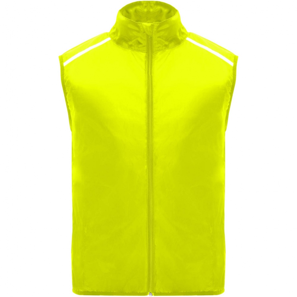 Logo trade promotional giveaways image of: Jannu unisex lightweight running bodywarmer