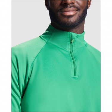 Logo trade promotional giveaways picture of: Epiro long sleeve unisex quarter zip sweatshirt