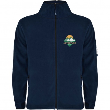 Logo trade corporate gifts image of: Luciane men's full zip fleece jacket