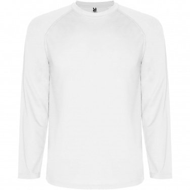 Logo trade promotional giveaways picture of: Montecarlo long sleeve kids sports t-shirt
