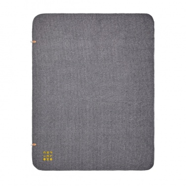 Logo trade promotional giveaways image of: VINGA Bilton recycled blanket