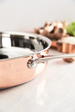 Logo trade promotional merchandise picture of: VINGA Baron copper sauté pan