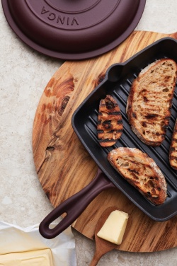 Logo trade promotional merchandise image of: VINGA Monte enamelled grill pan