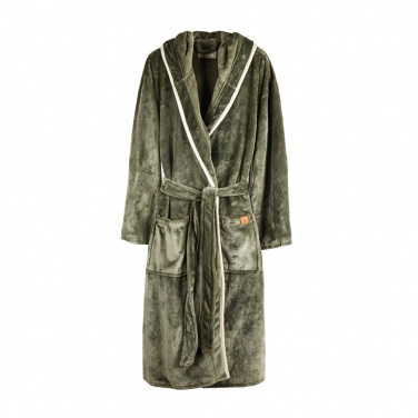 Logo trade promotional merchandise photo of: VINGA Louis luxury plush GRS RPET robe size S-M