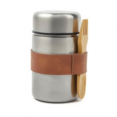 Logo trade promotional giveaways image of: VINGA Miles food thermos